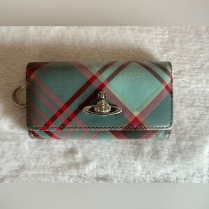 Vivienne Westwood Rich Brown Leather Key Holder